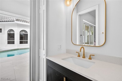Experience refined luxury living in this freshly remodeled Wyman on Gulf Harbour Yacht and Country Club in Florida - for sale on GolfHomes.com, golf home, golf lot