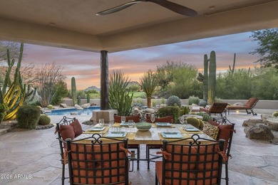 Completely reimagined luxury residence in gated Pinnacle Canyon on Troon North Golf Club  in Arizona - for sale on GolfHomes.com, golf home, golf lot