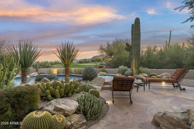 Completely reimagined luxury residence in gated Pinnacle Canyon on Troon North Golf Club  in Arizona - for sale on GolfHomes.com, golf home, golf lot