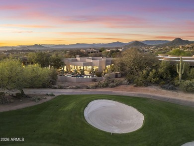 Completely reimagined luxury residence in gated Pinnacle Canyon on Troon North Golf Club  in Arizona - for sale on GolfHomes.com, golf home, golf lot
