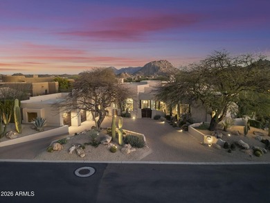 Completely reimagined luxury residence in gated Pinnacle Canyon on Troon North Golf Club  in Arizona - for sale on GolfHomes.com, golf home, golf lot