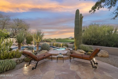 Completely reimagined luxury residence in gated Pinnacle Canyon on Troon North Golf Club  in Arizona - for sale on GolfHomes.com, golf home, golf lot