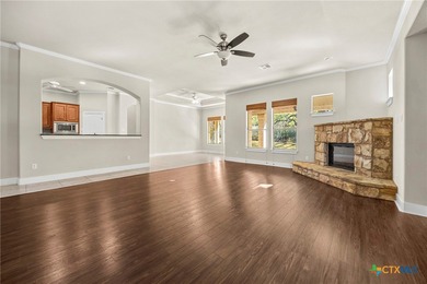 Nestled on a corner lot and along the 17th fairway of the on Apple Rock Golf Course - Horseshoe Bay in Texas - for sale on GolfHomes.com, golf home, golf lot