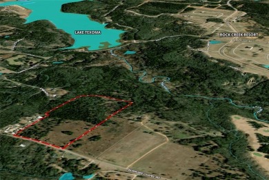 Raw and beautiful 33..02 acres of land for sale a half mile from on Rock Creek Golf Club in Texas - for sale on GolfHomes.com, golf home, golf lot