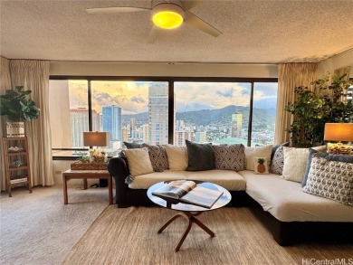 Rare high floor, corner-end unit in the preferred '04 stack in on Ala Wai Golf Course in Hawaii - for sale on GolfHomes.com, golf home, golf lot