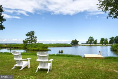 Amazing water views fill this custom built home located in on Prospect Bay Country Club in Maryland - for sale on GolfHomes.com, golf home, golf lot