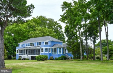 Amazing water views fill this custom built home located in on Prospect Bay Country Club in Maryland - for sale on GolfHomes.com, golf home, golf lot