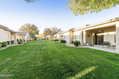 Popular 2BR, 2BA Portofino model villa with a brand new roof in on Oakwood Golf Club  in Arizona - for sale on GolfHomes.com, golf home, golf lot