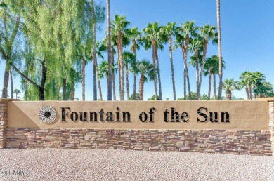 Welcome to Fountain of the Sun, a premier 55+ community in Mesa on Fountain of the Sun Country Club in Arizona - for sale on GolfHomes.com, golf home, golf lot