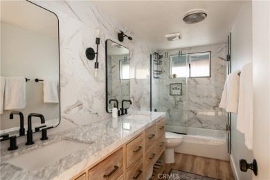 Perched in a prime first tier location, this fully renovated on Lake Arrowhead Country Club in California - for sale on GolfHomes.com, golf home, golf lot