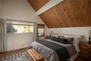 Perched in a prime first tier location, this fully renovated on Lake Arrowhead Country Club in California - for sale on GolfHomes.com, golf home, golf lot