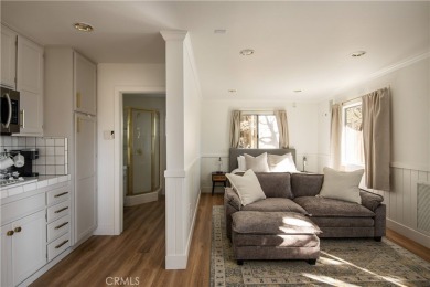 Perched in a prime first tier location, this fully renovated on Lake Arrowhead Country Club in California - for sale on GolfHomes.com, golf home, golf lot