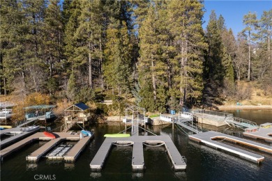 Perched in a prime first tier location, this fully renovated on Lake Arrowhead Country Club in California - for sale on GolfHomes.com, golf home, golf lot