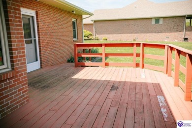 This well maintained brick ranch sits in the beautiful Warren on Campbellsville Country Club in Kentucky - for sale on GolfHomes.com, golf home, golf lot