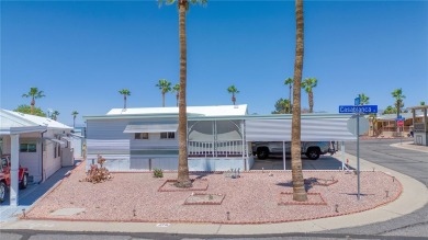 Corner Lot Gem with Covered Parking in Riverview Resort s 55+ on Riverview Golf Course in Arizona - for sale on GolfHomes.com, golf home, golf lot