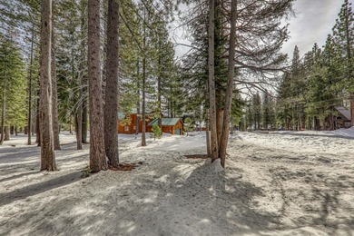 Positioned on the 9th fairway of the Tahoe Donner Golf Course on Tahoe Donner Golf Course in California - for sale on GolfHomes.com, golf home, golf lot
