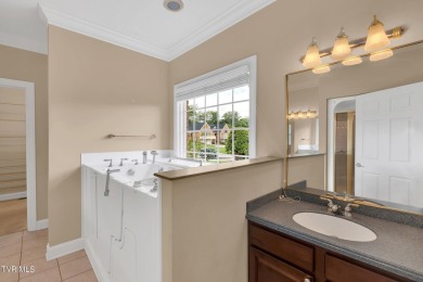 This 2,500 sq ft all-brick home offers comfortable one-level on Link Hills Country Club in Tennessee - for sale on GolfHomes.com, golf home, golf lot