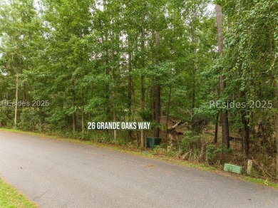 Large wooded lot located in Pleasant Point Plantation situated on The Golf Club at Pleasant Point Plantation in South Carolina - for sale on GolfHomes.com, golf home, golf lot