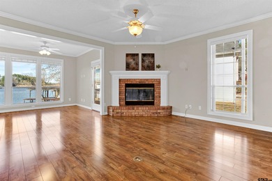 Welcome to your own waterfront retreat on the picturesque shores on Hide-A-Way Lake Golf Course in Texas - for sale on GolfHomes.com, golf home, golf lot