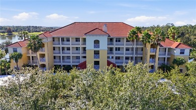 Enjoy easy Florida living in this top-floor, 2-bedroom, 2-bath on Miromar Lakes Golf Club in Florida - for sale on GolfHomes.com, golf home, golf lot