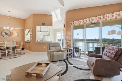 Enjoy easy Florida living in this top-floor, 2-bedroom, 2-bath on Miromar Lakes Golf Club in Florida - for sale on GolfHomes.com, golf home, golf lot