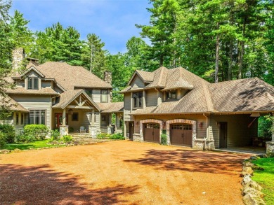 This impressive home boasts a distinctive yet captivating on Lake Toxaway Country Club in North Carolina - for sale on GolfHomes.com, golf home, golf lot