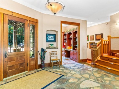 This impressive home boasts a distinctive yet captivating on Lake Toxaway Country Club in North Carolina - for sale on GolfHomes.com, golf home, golf lot