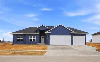 Recently finished, new construction, ranch style home that on Washington Golf and Country Club in Iowa - for sale on GolfHomes.com, golf home, golf lot