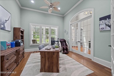 Custom-Built riverfront retreat in the prestigious River on River Landing Golf Course in North Carolina - for sale on GolfHomes.com, golf home, golf lot