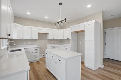 Recently finished, new construction, ranch style home that on Washington Golf and Country Club in Iowa - for sale on GolfHomes.com, golf home, golf lot