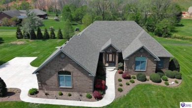 Exceptional quality within this luxurious custom-built home that on Lincoln Trail Country Club in Kentucky - for sale on GolfHomes.com, golf home, golf lot