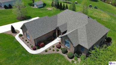 Exceptional quality within this luxurious custom-built home that on Lincoln Trail Country Club in Kentucky - for sale on GolfHomes.com, golf home, golf lot