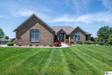 Exceptional quality within this luxurious custom-built home that on Lincoln Trail Country Club in Kentucky - for sale on GolfHomes.com, golf home, golf lot