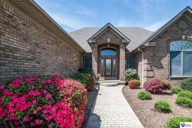 Exceptional quality within this luxurious custom-built home that on Lincoln Trail Country Club in Kentucky - for sale on GolfHomes.com, golf home, golf lot