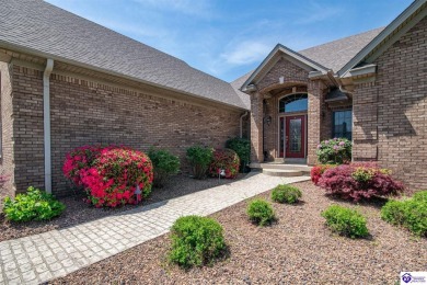 Exceptional quality within this luxurious custom-built home that on Lincoln Trail Country Club in Kentucky - for sale on GolfHomes.com, golf home, golf lot