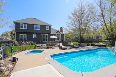 Experience timeless elegance and exceptional space in this on Boulder Ridge Country Club in Illinois - for sale on GolfHomes.com, golf home, golf lot