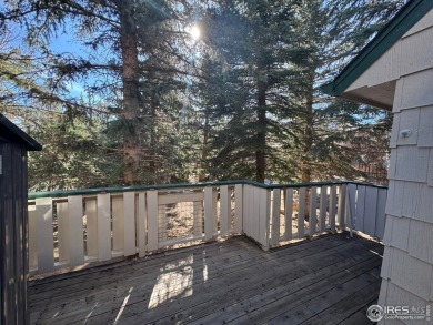 Welcome home to Eagles Landing, Unit H1-a delightful first-floor on Estes Park Golf Course in Colorado - for sale on GolfHomes.com, golf home, golf lot