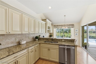 Located on a quiet cul-de-sac with stunning lake & golf course on Burnt Store Golf Club in Florida - for sale on GolfHomes.com, golf home, golf lot