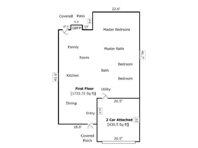 Brand new roof installed Nov 2024. Fresh interior paint and new on Jim Boggs in Texas - for sale on GolfHomes.com, golf home, golf lot