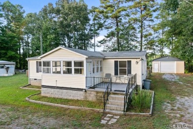 Remodeled manufactured home in lovely waterfront golf course on Tanglewood Shores Golf Club in Virginia - for sale on GolfHomes.com, golf home, golf lot