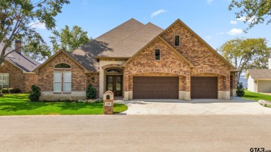 Step into the grand entrance of this exquisite lakehouse and be on Emerald Bay Club in Texas - for sale on GolfHomes.com, golf home, golf lot