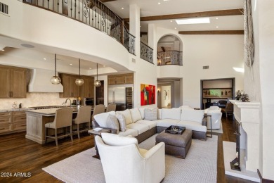 This Canyon Villa, nestled within the prestigious guard-gated on Silverleaf Golf Club in Arizona - for sale on GolfHomes.com, golf home, golf lot