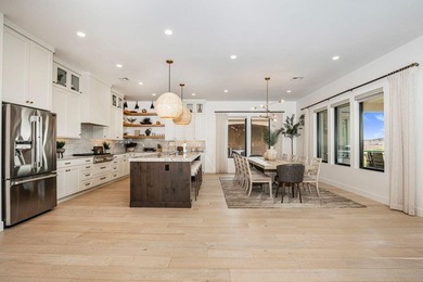 2023 Parade home is located on the 1rst hole in the Fairways on The Ledges Golf Club in Utah - for sale on GolfHomes.com, golf home, golf lot