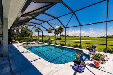 This stunning Mediterranean style stucco home is on a golf on Venetian Golf and River Club in Florida - for sale on GolfHomes.com, golf home, golf lot