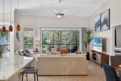 Sensational and fully renovated, this second-floor carriage home on Pelican Sound Golf and River Club in Florida - for sale on GolfHomes.com, golf home, golf lot