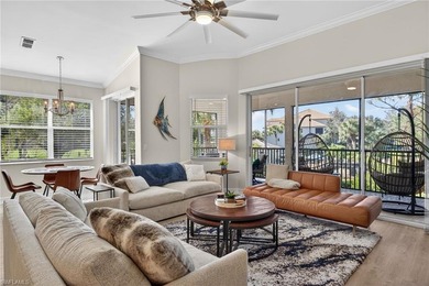 Sensational and fully renovated, this second-floor carriage home on Pelican Sound Golf and River Club in Florida - for sale on GolfHomes.com, golf home, golf lot