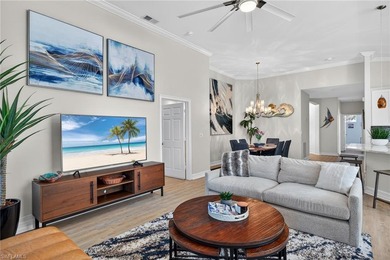 Sensational and fully renovated, this second-floor carriage home on Pelican Sound Golf and River Club in Florida - for sale on GolfHomes.com, golf home, golf lot