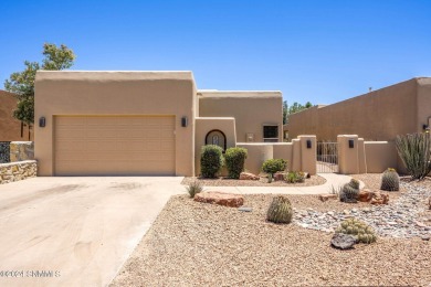 Nestled within a serene gated community, this charming on Picacho Hills Country Club in New Mexico - for sale on GolfHomes.com, golf home, golf lot