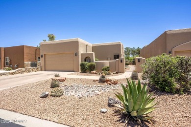 Nestled within a serene gated community, this charming on Picacho Hills Country Club in New Mexico - for sale on GolfHomes.com, golf home, golf lot