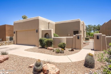 Nestled within a serene gated community, this charming on Picacho Hills Country Club in New Mexico - for sale on GolfHomes.com, golf home, golf lot